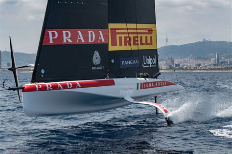 barcelona america's cup yacht.